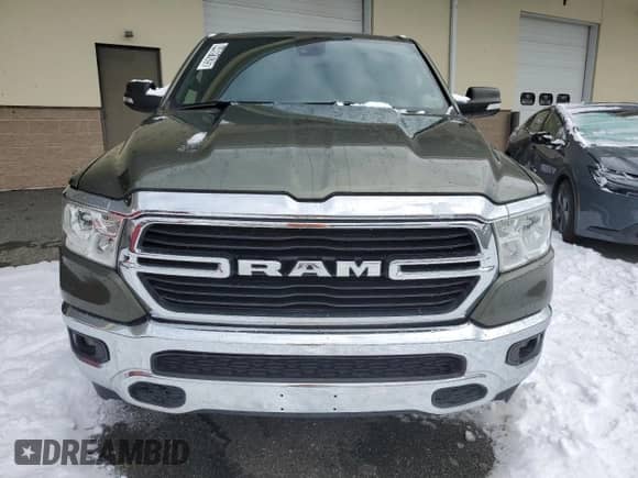 2021 Ram 1500 Big Horn with VIN 1C6RREFG9MN543345, listed as a Copart auction lot 44691635 with 70,051 mi miles and Clean title. Bid and sale history available at DreamBid. Image 5.