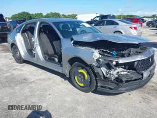 2024 Honda Accord Sport with VIN 1HGCY2F50RA058767, listed as a IAAI auction lot 43361907 with 21,385 mi miles and . Bid and sale history available at DreamBid. Image 1.