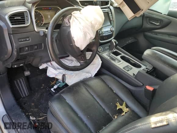 2021 Nissan Murano SV с VIN 5N1AZ2BJ0MC118691, выставлен на аукционе Copart как лот 80662165 с пробегом 39 212 миль миль и Списание • Salvage title. История ставок и продаж доступна на DreamBid. Изображение 8.