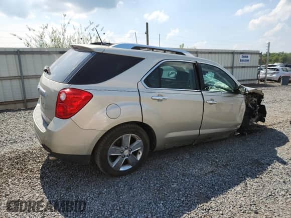 2013 Chevrolet Equinox LTZ with VIN 2GNFLGE35D6214483, listed as a Copart auction lot 62934455 with 79,999 mi miles and Salvage title. Bid and sale history available at DreamBid. Image 3.