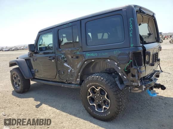 2023 Jeep Wrangler Rubicon с VIN 1C4JJXR69PW620967, выставлен на аукционе Copart как лот 67594255 с пробегом 23 926 миль миль и Списание • Salvage title. История ставок и продаж доступна на DreamBid. Изображение 2.