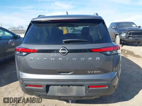 2024 Nissan Pathfinder SV with VIN 5N1DR3BC5RC253046, listed as a IAAI auction lot 41671743 with 14,916 mi miles and . Bid and sale history available at DreamBid. Image 16.