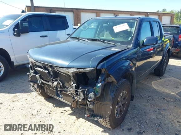 2019 Nissan Frontier SV with VIN 1N6AD0EVXKN711897, listed as a IAAI auction lot 41985818 with 98,352 mi miles and . Bid and sale history available at DreamBid. Image 6.