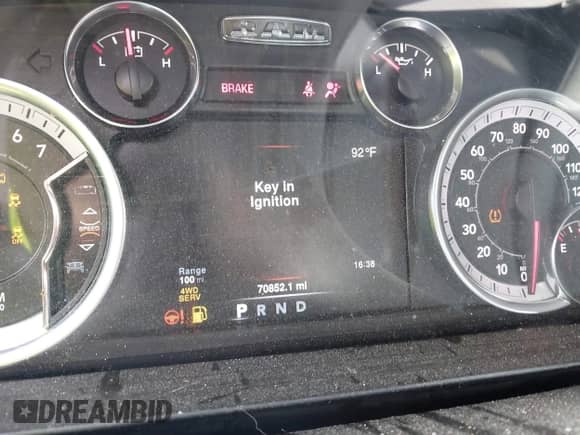 2022 Ram 1500 Tradesman with VIN 1C6RR7FG2NS156778, listed as a IAAI auction lot 42497541 with 104,600 mi miles and . Bid and sale history available at DreamBid. Image 15.