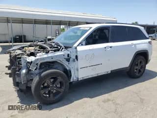 2023 Jeep Grand Cherokee Altitude with VIN 1C4RJGAG6PC552846, listed as a Copart auction lot 62096215 with 62,225 mi miles and Salvage title. Bid and sale history available at DreamBid. Image 1.