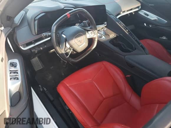 2022 Chevrolet Corvette 1LT с VIN 1G1YA3D46N5104915, выставлен на аукционе Copart как лот 55291984 с пробегом Не указан миль и Списание • Salvage title. История ставок и продаж доступна на DreamBid. Изображение 8.