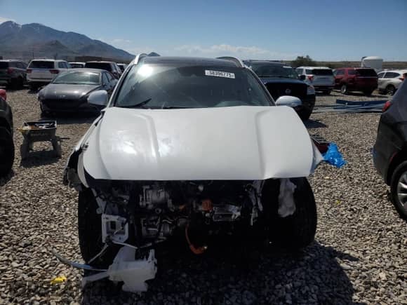 2022 Hyundai Santa Fe SEL Premium with VIN KM8S3DA15NU043095, listed as a Copart auction lot 58396775 with Not provided miles and Salvage title. Bid and sale history available at DreamBid. Image 5.