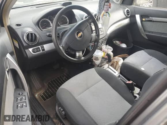 2009 Chevrolet Aveo 2LT with VIN KL1TG66E29B657115, listed as a Copart auction lot 50467715 with 124,489 mi miles and Clean title. Bid and sale history available at DreamBid. Image 8.