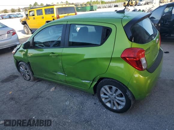 2016 Chevrolet Spark LT with VIN KL8CD6SA6GC587803, listed as a Copart auction lot 84641025 with 77,091 mi miles and Salvage title. Bid and sale history available at DreamBid. Image 2.