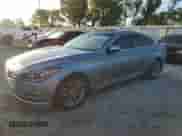 2015 Hyundai Genesis 3.8L z VIN KMHGN4JE9FU095043, wystawiony jako Copart lot #69345384 z przebiegiem 150 077 mil mil oraz Czysty tytuł • Clean title. Historia ofert i sprzedaży dostępna na DreamBid. Obrazek 1.