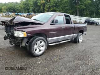 2004 Dodge 1500 SLT with VIN 1D7HU18D24S729413, listed as a Copart auction lot 70360735 with 161,472 mi miles and Salvage title. Bid and sale history available at DreamBid. Image 1.