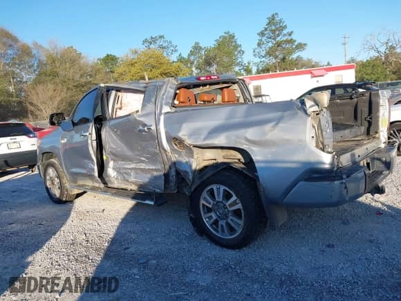 2016 Toyota Tundra Platinum with VIN 5TFGW5F13GX203962, listed as a IAAI auction lot 41808245 with 179,511 mi miles and . Bid and sale history available at DreamBid. Image 3.