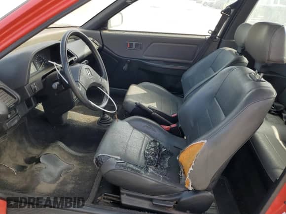 1990 Honda Civic with VIN 2HGED6341MH579823, listed as a Copart auction lot 69636154 with 155,840 mi miles and Clean title. Bid and sale history available at DreamBid. Image 7.