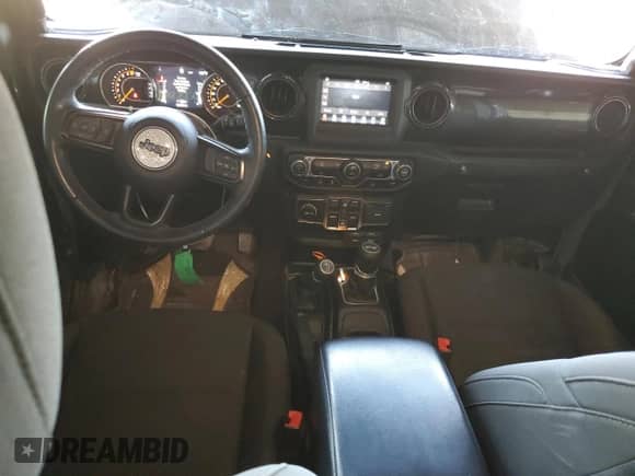 2021 Jeep Wrangler Unlimited 80th Anniversary with VIN 1C4HJXDG2MW595971, listed as a Copart auction lot 63240175 with 52,498 mi miles and Salvage title. Bid and sale history available at DreamBid. Image 8.