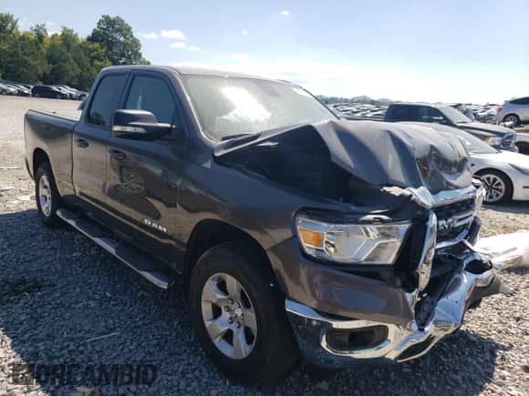 2022 Ram 1500 Big Horn с VIN 1C6RREBT9NN201513, выставлен на аукционе Copart как лот 81226265 с пробегом 20 274 миль миль и Списание • Salvage title. История ставок и продаж доступна на DreamBid. Изображение 4.