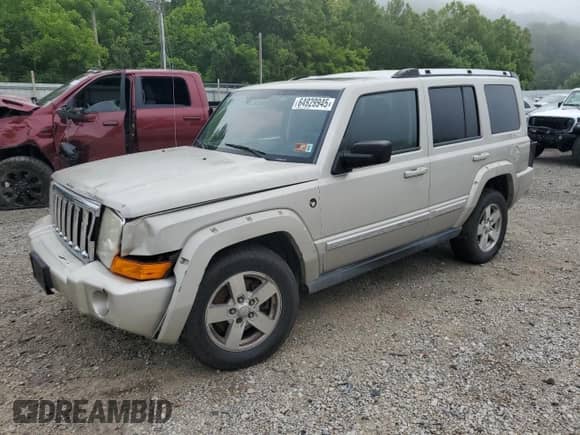 2007 Jeep Commander Limited z VIN 1J8HG58227C589152, wystawiony jako Copart lot #64929945 z przebiegiem 165 182 mil mil oraz Szkoda całkowita • Salvage title. Historia ofert i sprzedaży dostępna na DreamBid. Obrazek 1.