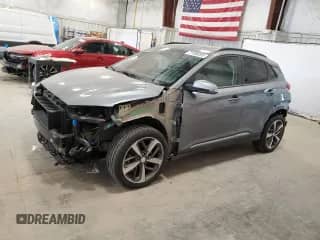 2020 Hyundai Kona Ultimate с VIN KM8K5CA57LU491830, выставлен на аукционе Copart как лот 71109265 с пробегом 40 656 миль миль и Списание • Salvage title. История ставок и продаж доступна на DreamBid. Изображение 1.