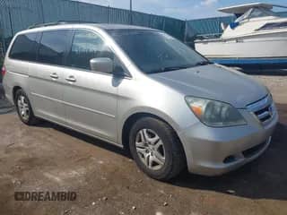 2007 Honda Odyssey EX-L с VIN 5FNRL387X7B460179, выставлен на аукционе IAAI как лот 43201708 с пробегом 165 988 миль миль и . История ставок и продаж доступна на DreamBid. Изображение 1.