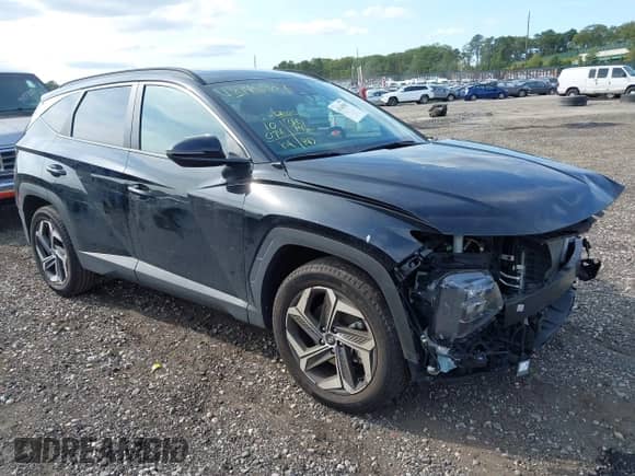 2024 Hyundai Tucson SEL with VIN 5NMJFCDE2RH376142, listed as a IAAI auction lot 43145907 with 10,074 mi miles and . Bid and sale history available at DreamBid. Image 1.