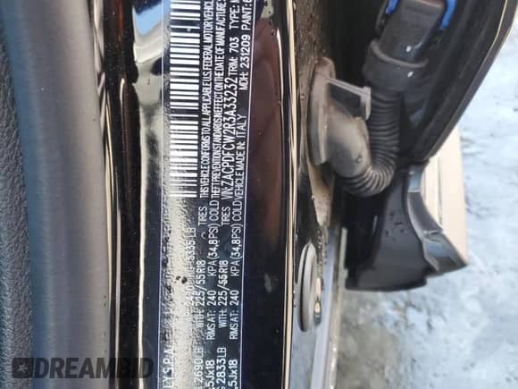 2024 Dodge Hornet R/T z VIN ZACPDFCW2R3A33232, wystawiony jako Copart lot #64179884 z przebiegiem 12 739 mil mil oraz Nie do naprawy • Non repairable. Historia ofert i sprzedaży dostępna na DreamBid. Obrazek 13.