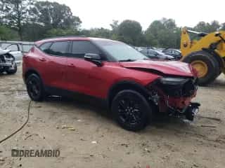 2021 Chevrolet Blazer LT с VIN 3GNKBCRS1MS515135, выставлен на аукционе Copart как лот 80940515 с пробегом 67 692 миль миль и Списание • Salvage title. История ставок и продаж доступна на DreamBid. Изображение 4.
