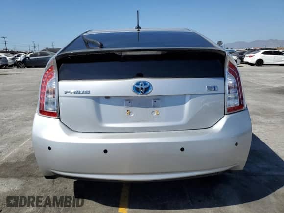 2014 Toyota Prius Three with VIN JTDKN3DU3E0383660, listed as a Copart auction lot 85338525 with 39,708 mi miles and Salvage title. Bid and sale history available at DreamBid. Image 6.