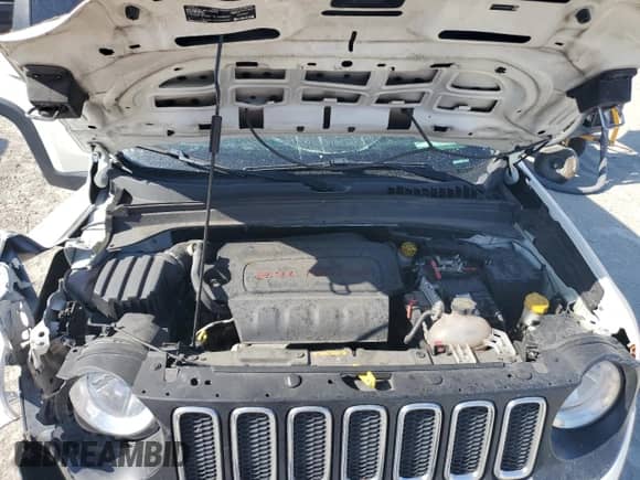 2018 Jeep Renegade Latitude with VIN ZACCJABB4JPJ68490, listed as a Copart auction lot 58223695 with Not provided miles and Salvage title. Bid and sale history available at DreamBid. Image 12.