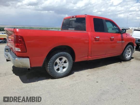 2011 Ram 1500 ST with VIN 1D7RB1GPXBS672879, listed as a Copart auction lot 55255285 with Not provided miles and Salvage title. Bid and sale history available at DreamBid. Image 3.