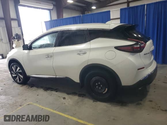 2023 Nissan Murano SL с VIN 5N1AZ2CJ4PC127297, выставлен на аукционе Copart как лот 45851235 с пробегом 55 478 миль миль и Чистый • Clean title. История ставок и продаж доступна на DreamBid. Изображение 2.