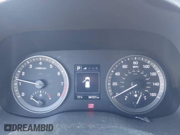 2018 Hyundai Tucson SE with VIN KM8J23A48JU768462, listed as a IAAI auction lot 43380047 with 94,727 mi miles and . Bid and sale history available at DreamBid. Image 7.