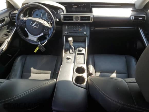 2015 Lexus IS 250 with VIN JTHBF1D29F5078554, listed as a Copart auction lot 80752815 with 105,358 mi miles and Salvage title. Bid and sale history available at DreamBid. Image 8.