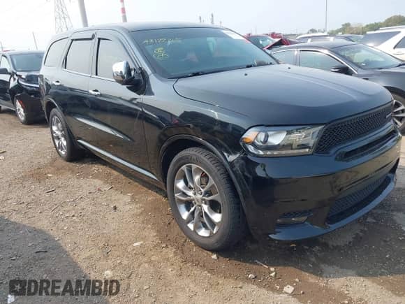 2020 Dodge Durango GT Plus with VIN 1C4RDJDG5LC260857, listed as a IAAI auction lot 43122265 with 79,541 mi miles and . Bid and sale history available at DreamBid. Image 6.