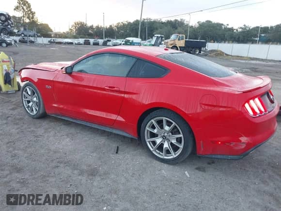 2015 Ford Mustang GT с VIN 1FA6P8CF9F5374404, выставлен на аукционе IAAI как лот 43383260 с пробегом 99 765 миль миль и . История ставок и продаж доступна на DreamBid. Изображение 3.