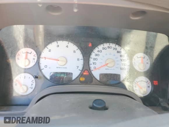 2003 Dodge 1500 ST with VIN 1D7HA16K23J602093, listed as a Copart auction lot 81409815 with 148,065 mi miles and Salvage title. Bid and sale history available at DreamBid. Image 9.