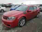 2012 Dodge Avenger R/T z VIN 1C3CDZBG2CN123343, wystawiony jako Copart lot #52621845 z przebiegiem 155 332 mil mil oraz Szkoda całkowita • Salvage title. Historia ofert i sprzedaży dostępna na DreamBid. Obrazek 1.