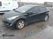 2013 Hyundai Elantra GLS with VIN KMHDH4AE7DU866509, listed as a IAAI auction lot 43319550 with 169,036 mi miles and . Bid and sale history available at DreamBid. Image 2.