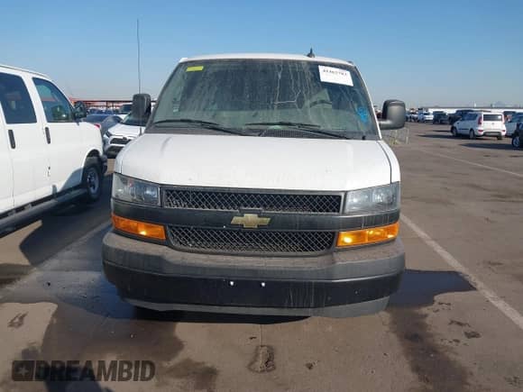 2022 Chevrolet Express Cargo with VIN 1GCWGAFP9N1261774, listed as a IAAI auction lot 41462783 with 30,031 mi miles and . Bid and sale history available at DreamBid. Image 12.