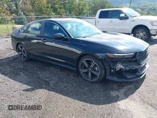 2023 Honda Accord Sport with VIN 1HGCY2F58PA043785, listed as a IAAI auction lot 43162633 with 43,335 mi miles and . Bid and sale history available at DreamBid. Image 1.