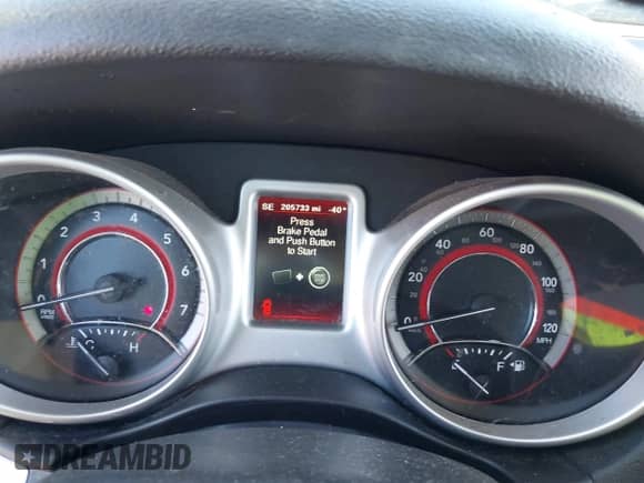 2017 Dodge Journey GT with VIN 3C4PDDEG9HT570612, listed as a IAAI auction lot 43146233 with 205,733 mi miles and . Bid and sale history available at DreamBid. Image 7.