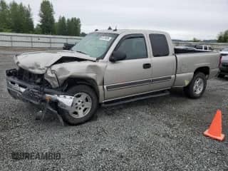 2004 Chevrolet Silverado 1500 LS z VIN 1GCEK19T74E161313, wystawiony jako Copart lot #64139455 z przebiegiem 88 610 mil mil oraz Szkoda całkowita • Salvage title. Historia ofert i sprzedaży dostępna na DreamBid. Obrazek 1.