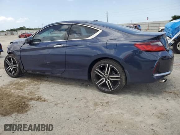 2016 Honda Accord Touring with VIN 1HGCT2B01GA003878, listed as a Copart auction lot 66530695 with 82,924 mi miles and Salvage title. Bid and sale history available at DreamBid. Image 2.