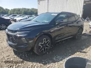 2024 Chevrolet Blazer RS с VIN 3GNKBKRS8RS248416, выставлен на аукционе Copart как лот 81639755 с пробегом 14 235 миль миль и Списание • Salvage title. История ставок и продаж доступна на DreamBid. Изображение 1.