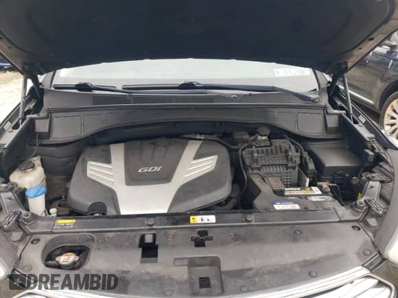 2015 Hyundai Santa Fe Limited with VIN KM8SRDHF8FU091613, listed as a Copart auction lot 80034795 with 110,058 mi miles and Salvage title. Bid and sale history available at DreamBid. Image 12.