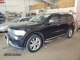 2012 Dodge Durango Crew with VIN 1C4RDJDG6CC212770, listed as a Copart auction lot 80857175 with 187,151 mi miles and Clean title. Bid and sale history available at DreamBid. Image 1.