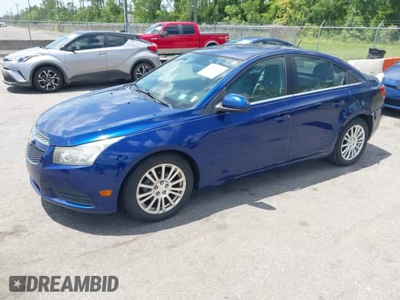 2013 Chevrolet Cruze ECO with VIN 1G1PH5SB9D7227468, listed as a IAAI auction lot 42830013 with 120,687 mi miles and . Bid and sale history available at DreamBid. Image 2.