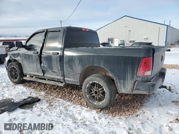 2016 Ram 1500 Tradesman z VIN 1C6RR7FG0GS304106, wystawiony jako Copart lot #44371585 z przebiegiem 128 368 mil mil oraz Szkoda całkowita • Salvage title. Historia ofert i sprzedaży dostępna na DreamBid. Obrazek 2.