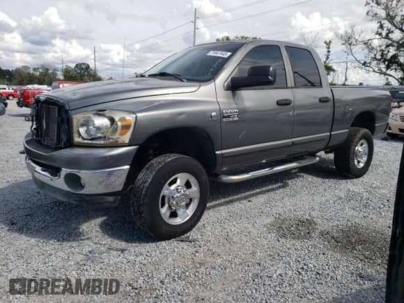 2007 Dodge 2500 SLT with VIN 3D7KS28C97G750716, listed as a Copart auction lot 71847445 with 262,418 mi miles and Clean title. Bid and sale history available at DreamBid. Image 1.