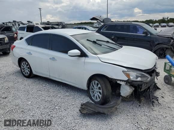 2019 Nissan Sentra SV с VIN 3N1AB7AP3KY235670, выставлен на аукционе Copart как лот 70370375 с пробегом 153 317 миль миль и Списание • Salvage title. История ставок и продаж доступна на DreamBid. Изображение 4.