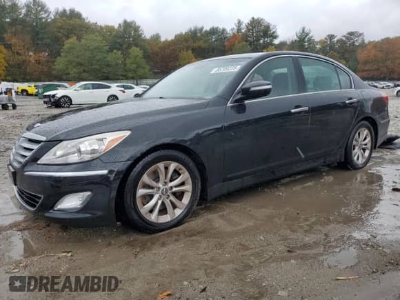 2013 Hyundai Genesis 3.8L with VIN KMHGC4DD1DU234149, listed as a Copart auction lot 85709225 with 180,143 mi miles and Clean title. Bid and sale history available at DreamBid. Image 1.
