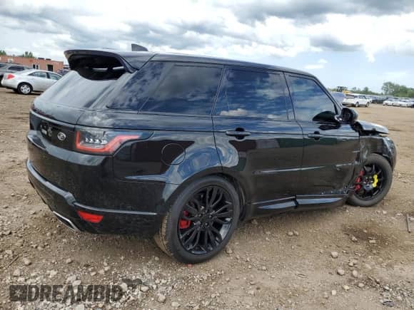 2021 Land Rover Range Rover Sport HSE Dynamic with VIN SALWR2SE5MA764603, listed as a Copart auction lot 62115035 with 60,164 mi miles and Salvage title. Bid and sale history available at DreamBid. Image 3.